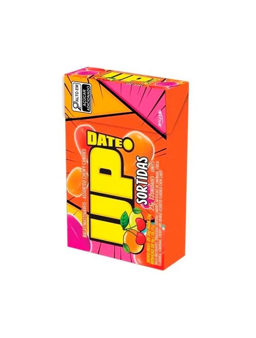Bala Mastigável Up Date Frutas c/12 - Riclan
