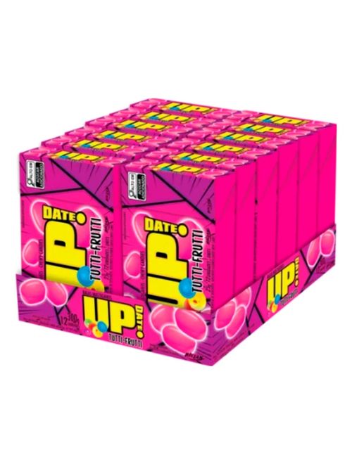 Bala Mastigável Up Date Tutti Frutti c/12 - Riclan