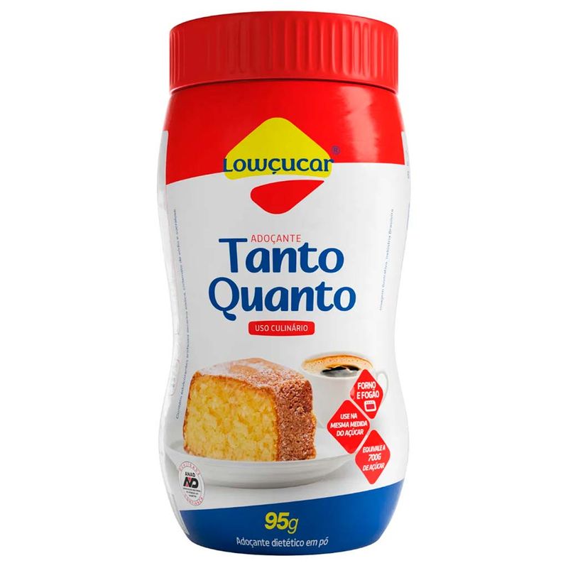 Adocante-Culinario-Em-Po-Tanto-Quanto-Forno-e-Fogao-95g---Lowcucar-