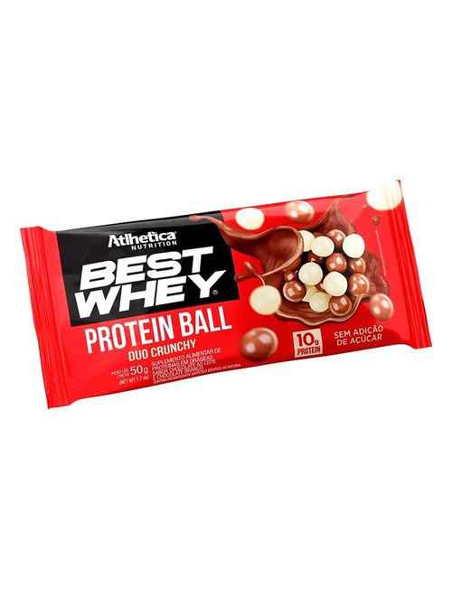 Best Whey Protein Ball Duo Crunchy 50g - Atlhetica Nutrition