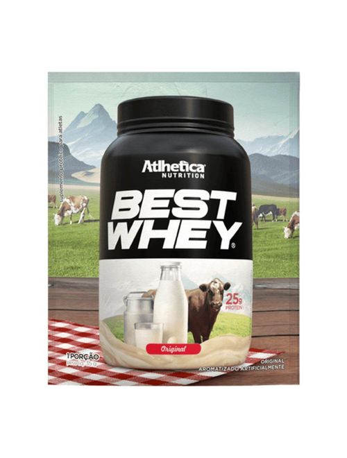 Best Whey Original Sachê 35g - Atlhetica Nutrition