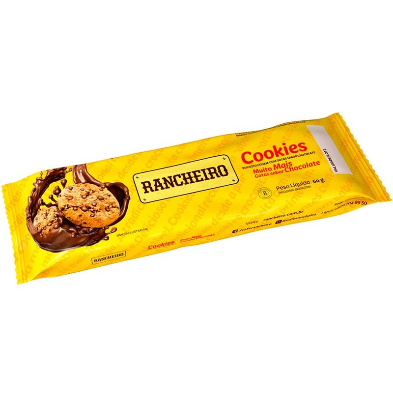 Cookie-Gotas-Chocolate-60g---Rancheiro