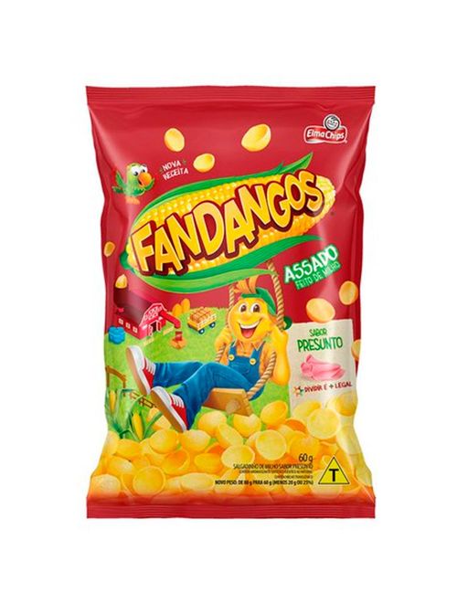 Salgadinho Fandangos Presunto 60g - Elma Chips