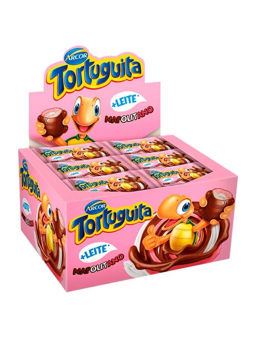 Chocolate Tortuguita Napolitano c/24 - Arcor
