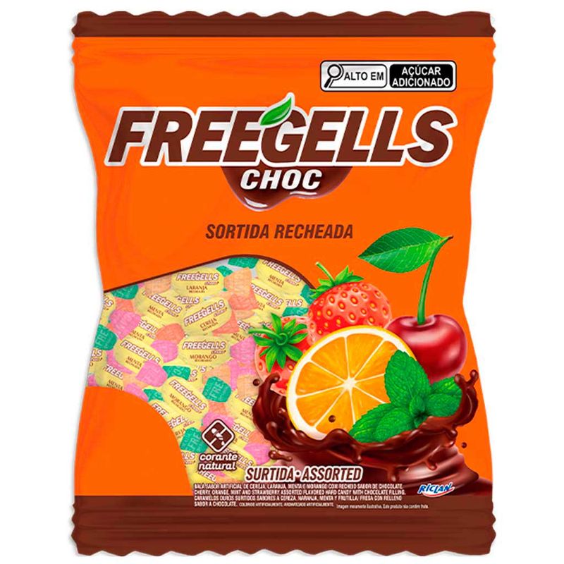 Bala-Dura-Recheada-Chocolate-Sortida-Freegells-475g---Riclan