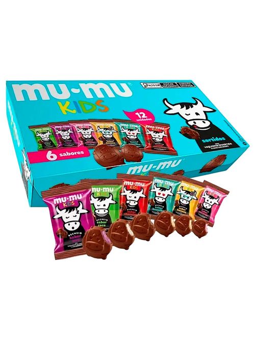Chocolate Sortido Mu Mu Kids c/12 - Neugebauer