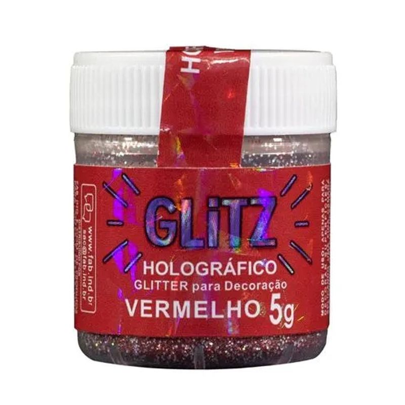 Gliter-para-Decoracao-Holografico-5g-Vermelho---Fab-