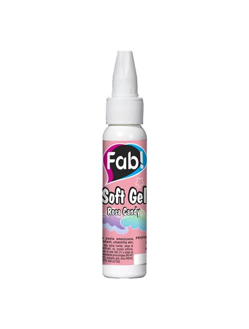 Corante Soft Gel Candy Color 25g Rosa Candy - Fab!