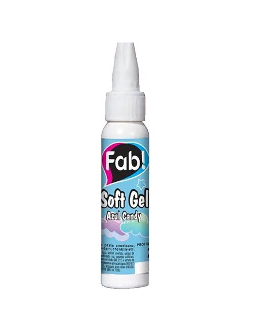 Corante Soft Gel Candy Color 25g Azul Candy - Fab!