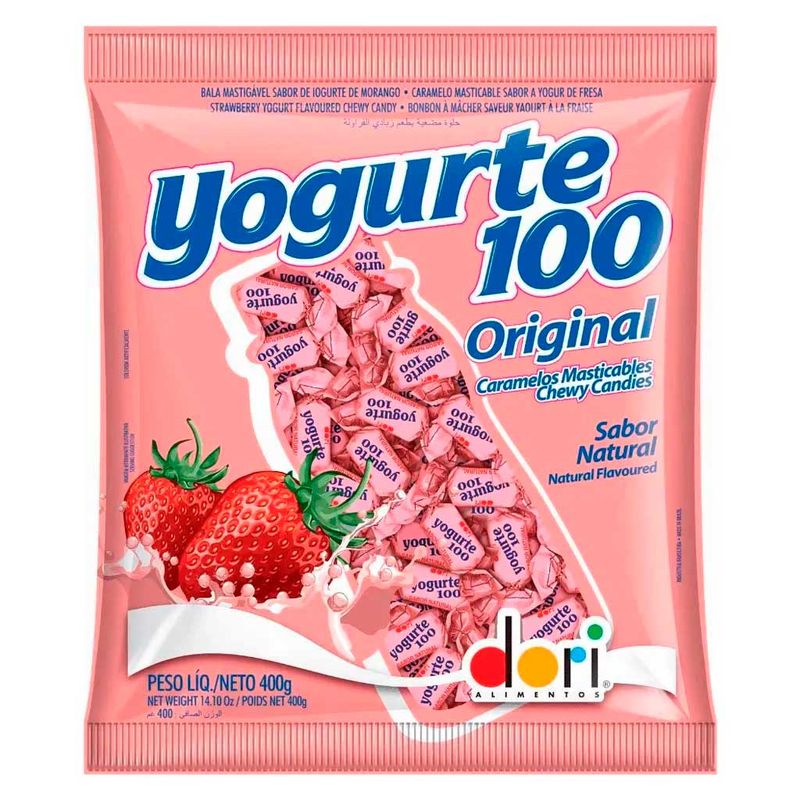 Kit-24-Pacotes-Bala-Yogurte-100-Original-400g---Dori