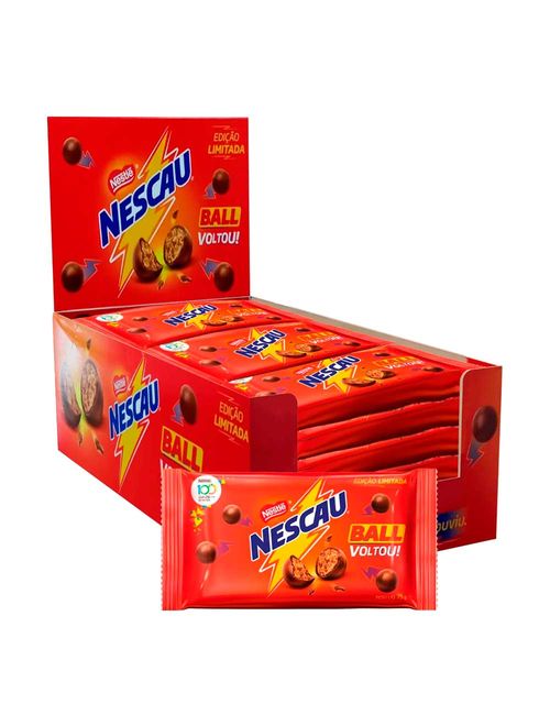 Cereal Chocolate Nescau Ball 75g c/12 - Nestlé