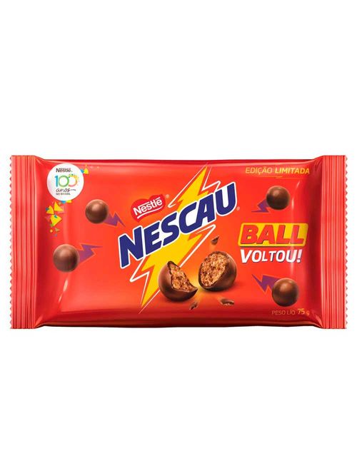 Cereal Chocolate Nescau Ball 75g c/12 - Nestlé