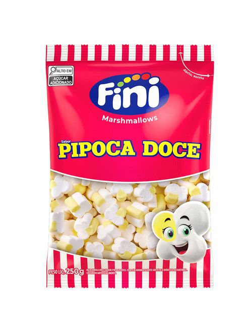 Marshmallows Pipoca Doce 250g - Fini