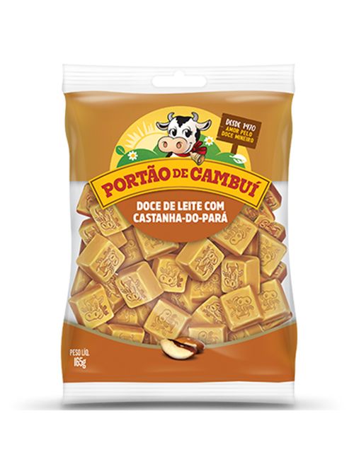 Doce de Leite com Castanha do Pará 165g - Portão de Cambuí