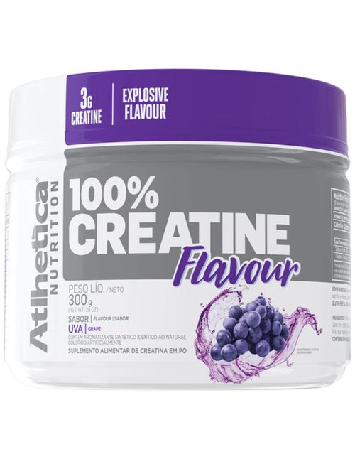 Creatine 100% Sabor Uva 300g - Atlhetica Nutrition