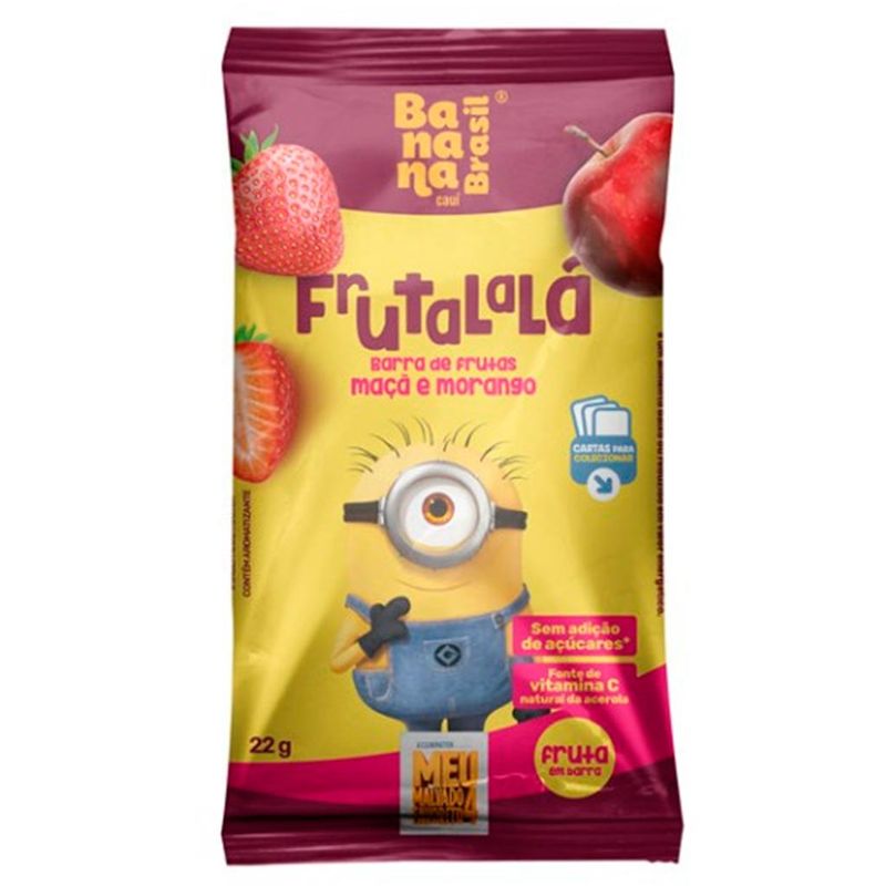 Barra-de-Frutas-Frutalala-Maca-e-Morango-22g---Banana-Brasil