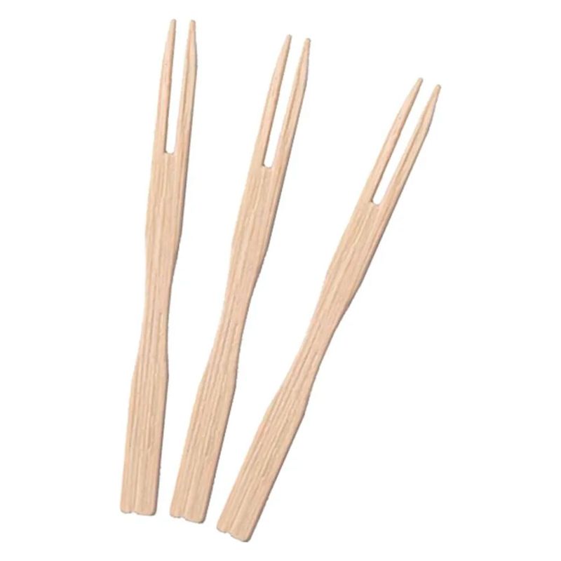 Mini-Garfo-Petisco-Bambu-Ref.HA476-c-50---Silver-Festas