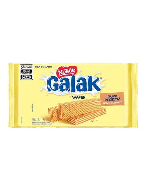 Biscoito Wafer Galak 110g - Nestlé