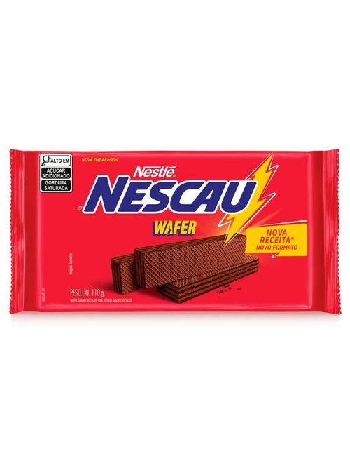 Biscoito Wafer Nescau 110g - Nestlé