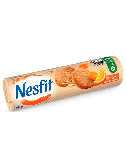 Biscoito Nesfit Laranja e Cenoura 160g - Nestlé