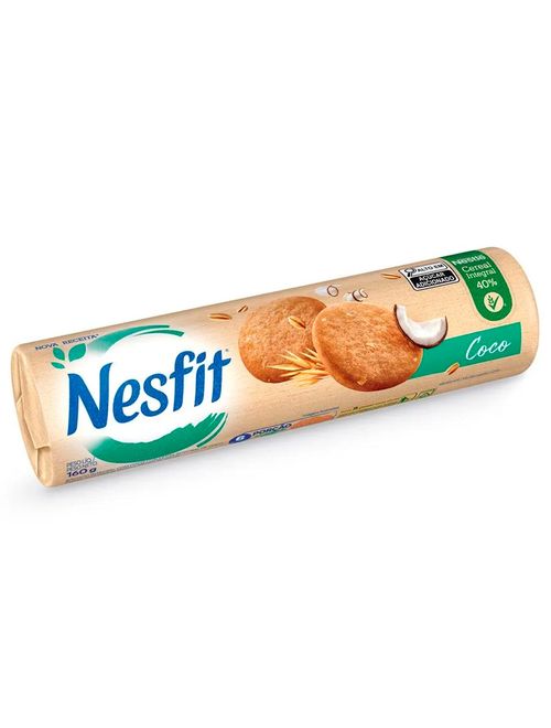 Biscoito Nesfit Coco 160g - Nestlé