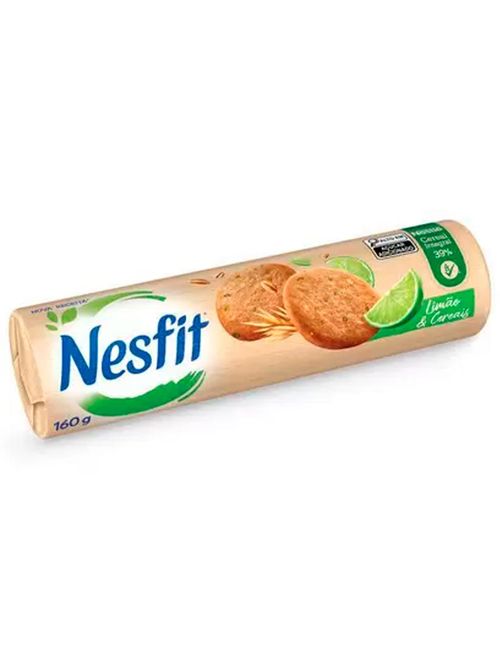 Biscoito Nesfit Limão e Cereais 160g - Nestlé