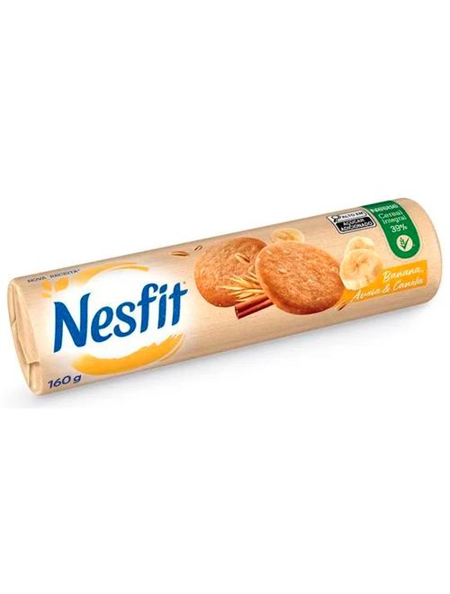 Biscoito Nesfit Banana, Aveia e Canela 160g - Nestlé