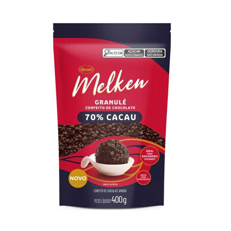 Granulado-Granule-Melken-Chocolate-Amargo-70--Cacau-400g---Harald