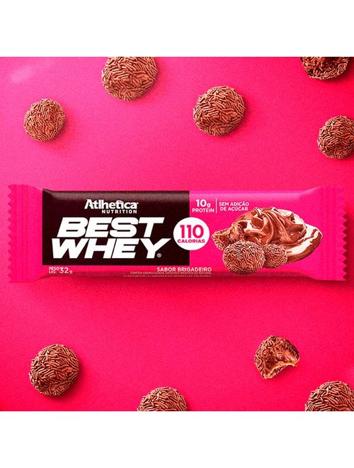 Best Whey Barra de Proteina Brigadeiro 36g - Atlhetica Nutrition