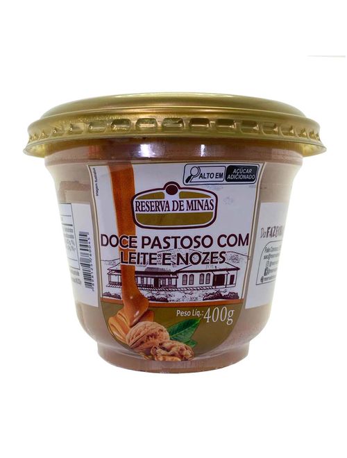 Doce Pastoso com Leite e Nozes 400g - Reserva de Minas