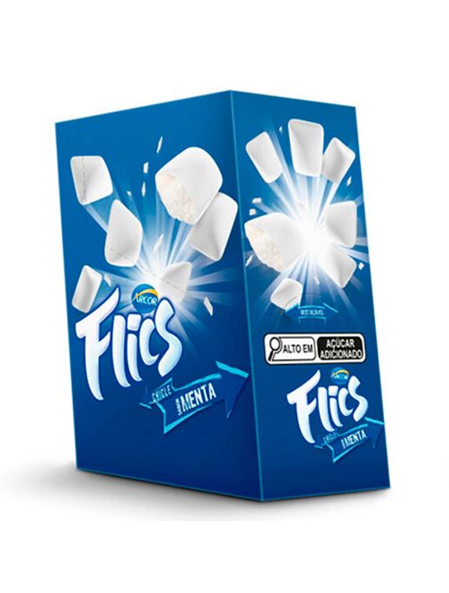 Chiclete Flics Menta c/12 - Arcor