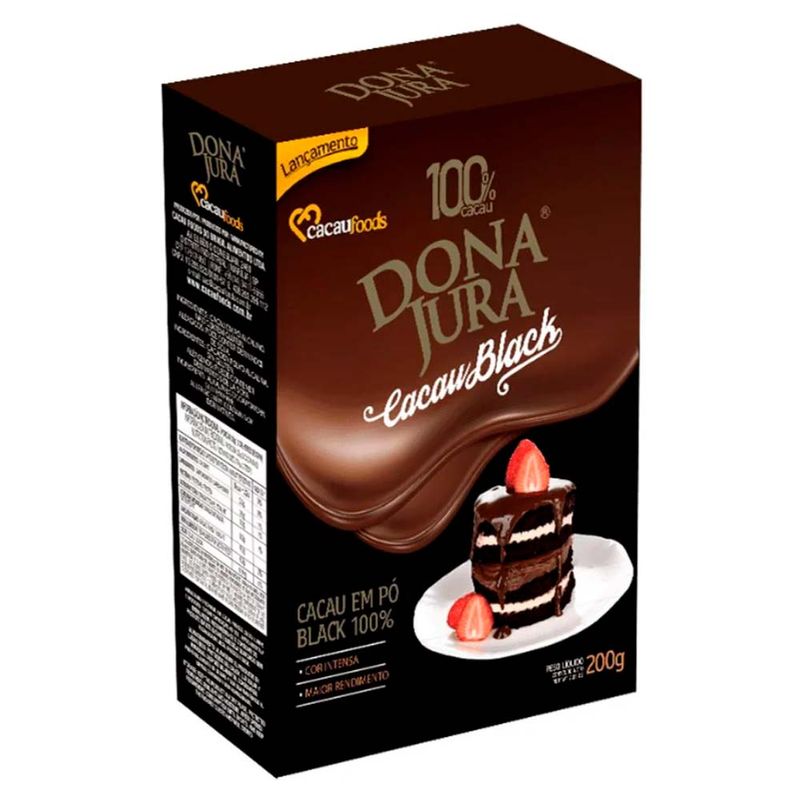 Cacau-em-Po-Black-100--Dona-Jura-200g---Cacau-Foods