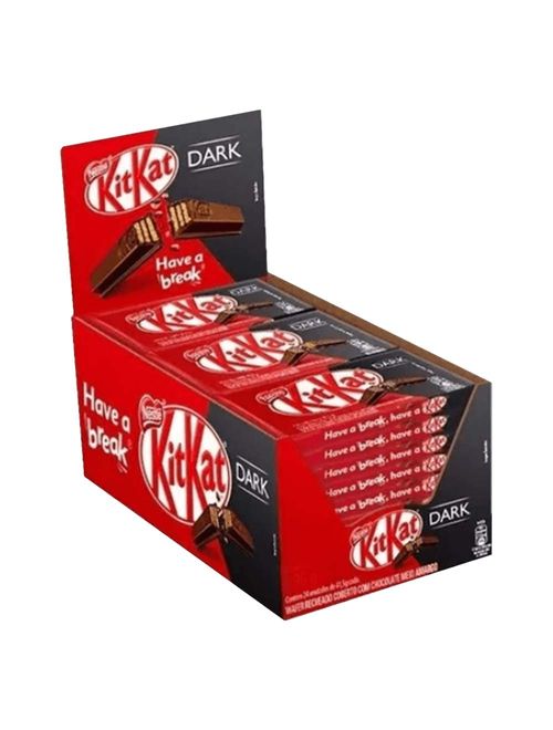 Chocolate KitKat Dark 41,5g c/24 - Nestlé