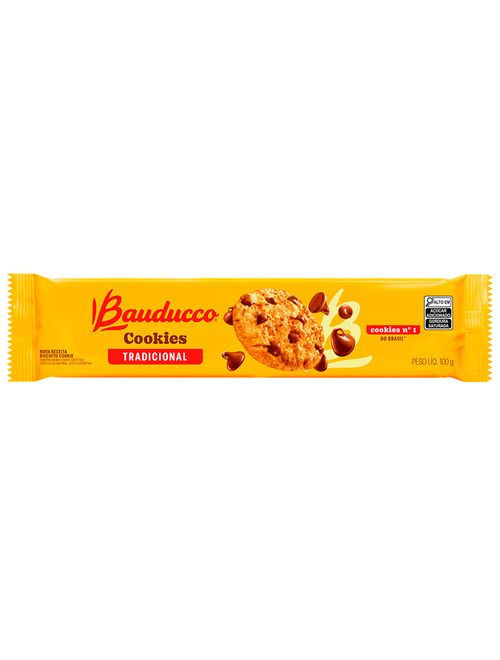 Biscoito Cookies Tradicional 100g - Bauducco