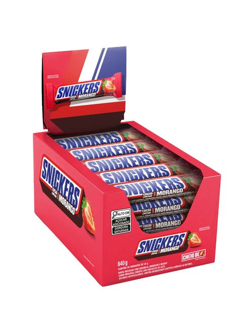 Chocolate Snickers Morango 42g c/20 - Mars