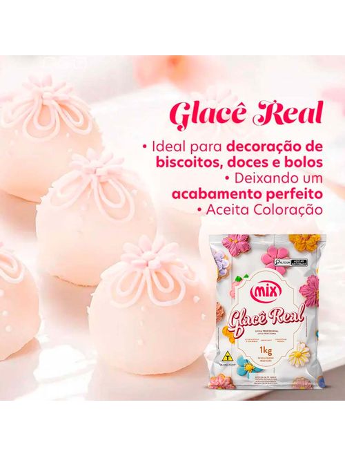 Mistura para Glacê Real 1kg - Mix