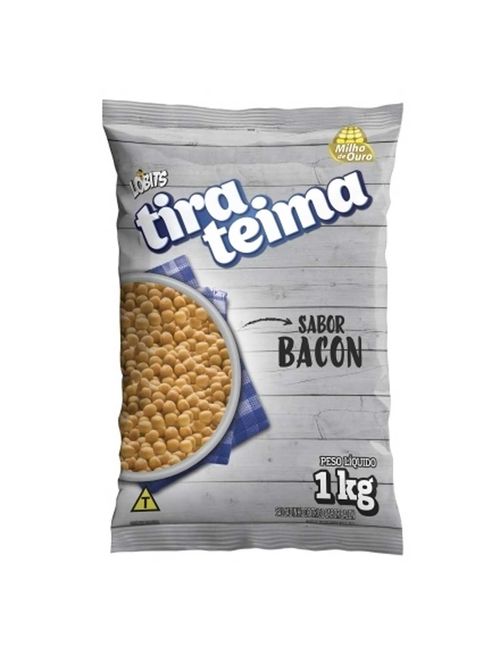 Salgadinho Tira Teima Sabor Bacon 1kg - Lobits