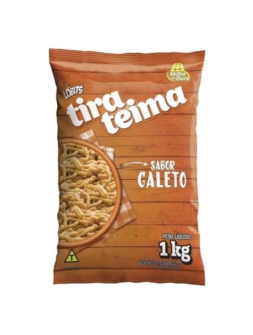 Salgadinho Tira Teima Sabor Galeto 1kg - Lobits