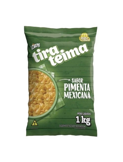 Salgadinho Tira Teima Sabor Pimenta Mexicana 1kg - Lobits