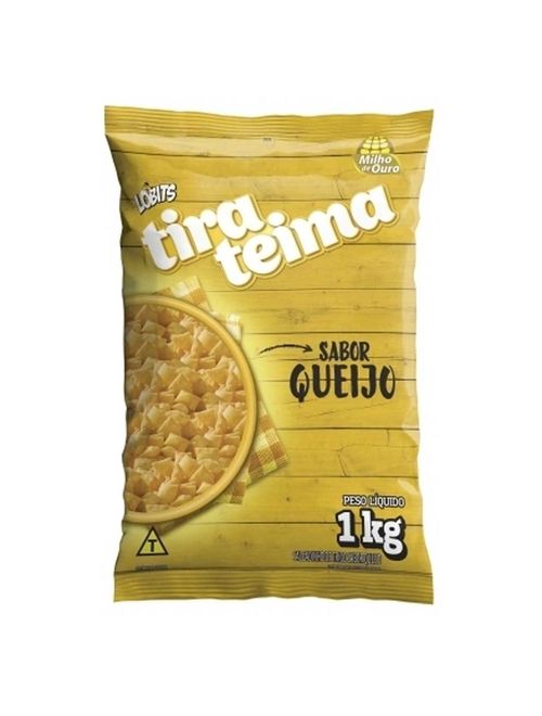 Salgadinho Tira Teima Sabor Queijo 1kg - Lobits