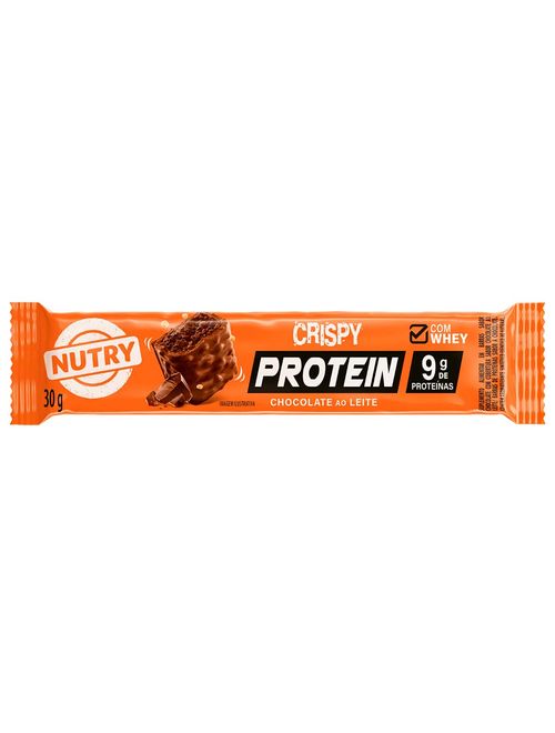 Barra Crispy Protein Nutry Chocolate ao Leite c/12 - Nutrimental