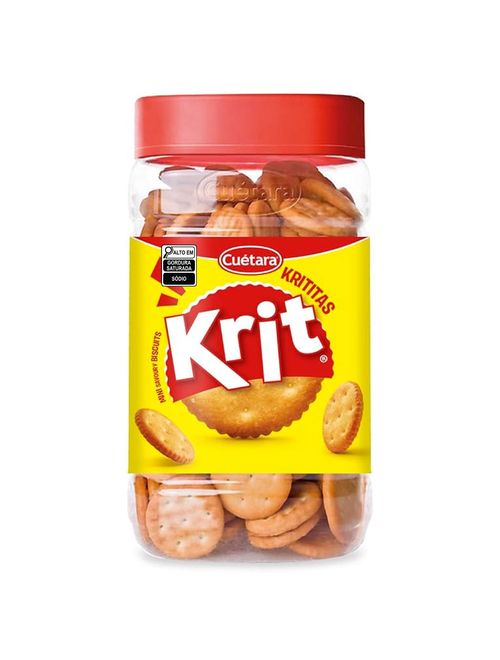 Biscoito Salgado Krit Krititas 350g - Cuétara