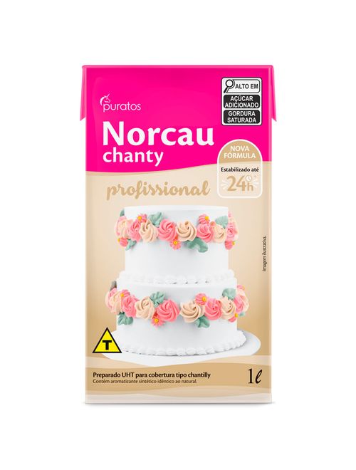 Chantilly Norcau Chanty Profissional 1L - Puratos
