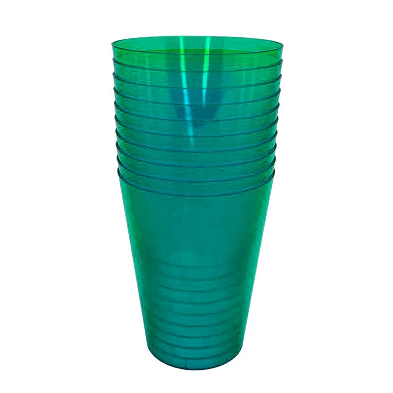 Copo-Acrilico-Verde-200ml-c-10---Descarfest