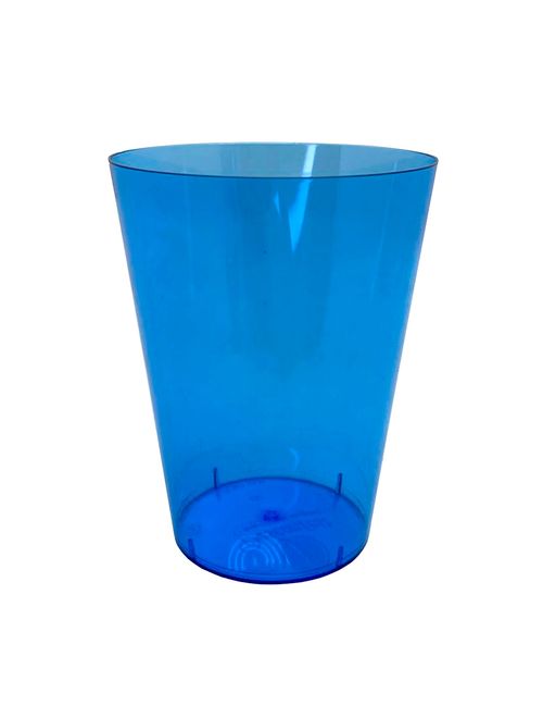 Copo Acrílico Azul 200ml c/10 - Descarfest
