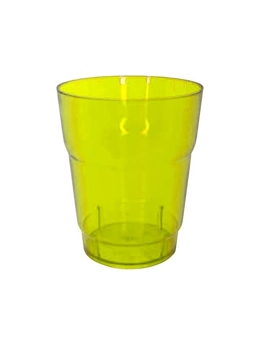 Copo Acrílico Amarelo 10ml c/50 - Descarfest