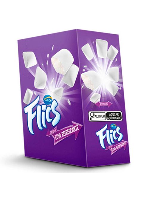Chiclete Flics Uva c/12 - Arcor