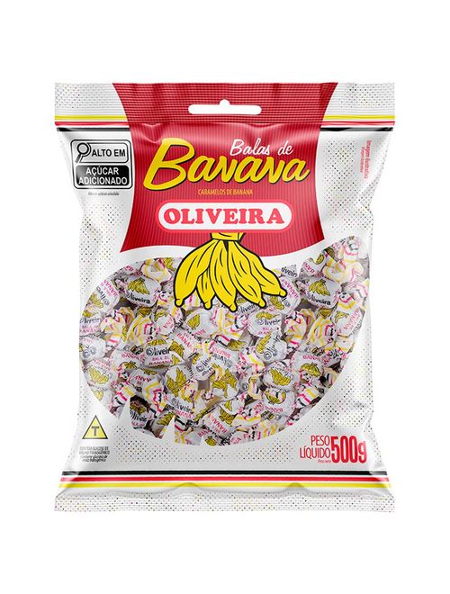 Bala Banana 500g - Oliveira