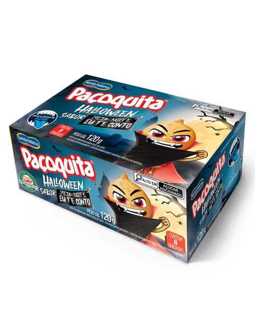 Paçoquita Halloween Pinta a Lingua 120g - Santa Helena
