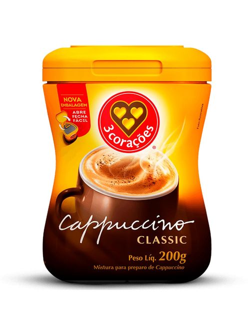 Cappuccino Classic 200g - Três Corações